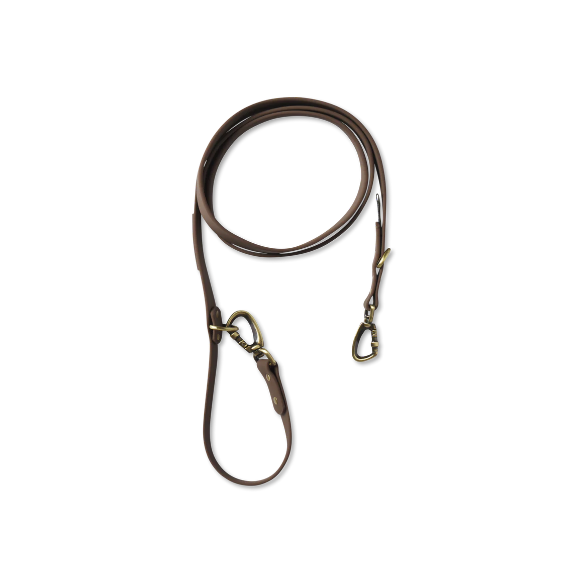 Mason Waterproof Dog Leash - Dark Brown