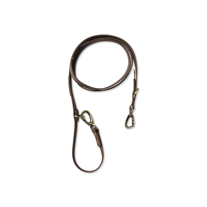 Mason Waterproof Dog Leash - Dark Brown