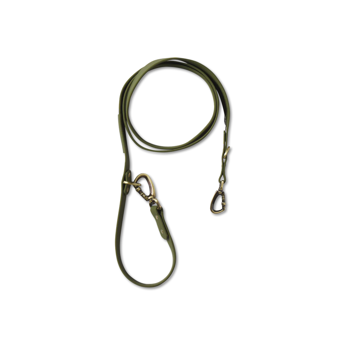 Mason Waterproof Dog Leash - Dark Green