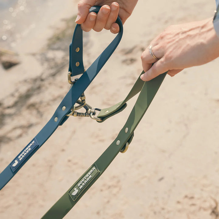 Mason Waterproof Dog Leash - Navy
