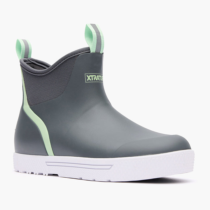 Women's Wheelhouse 6 in Ankle Deck Boot - Grey