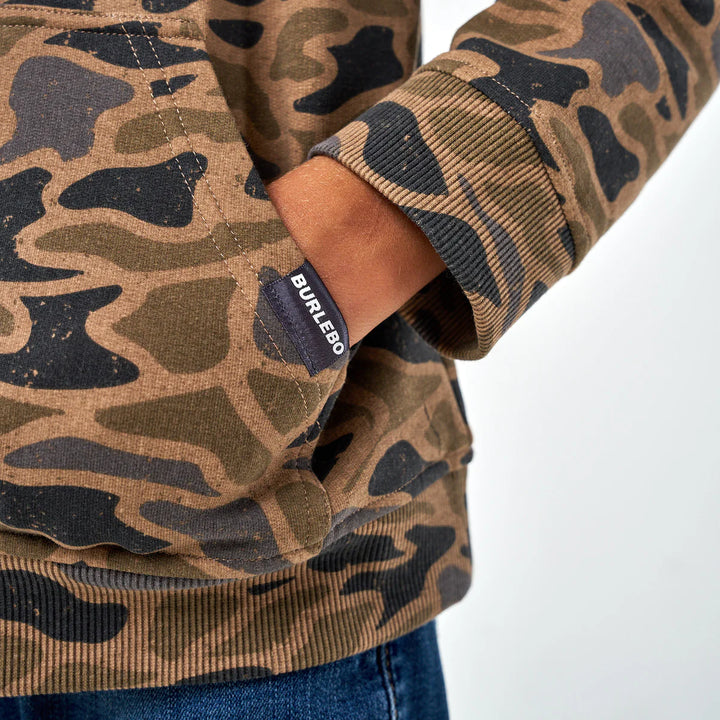 Youth Fleece Hoodie - Gauge Camo