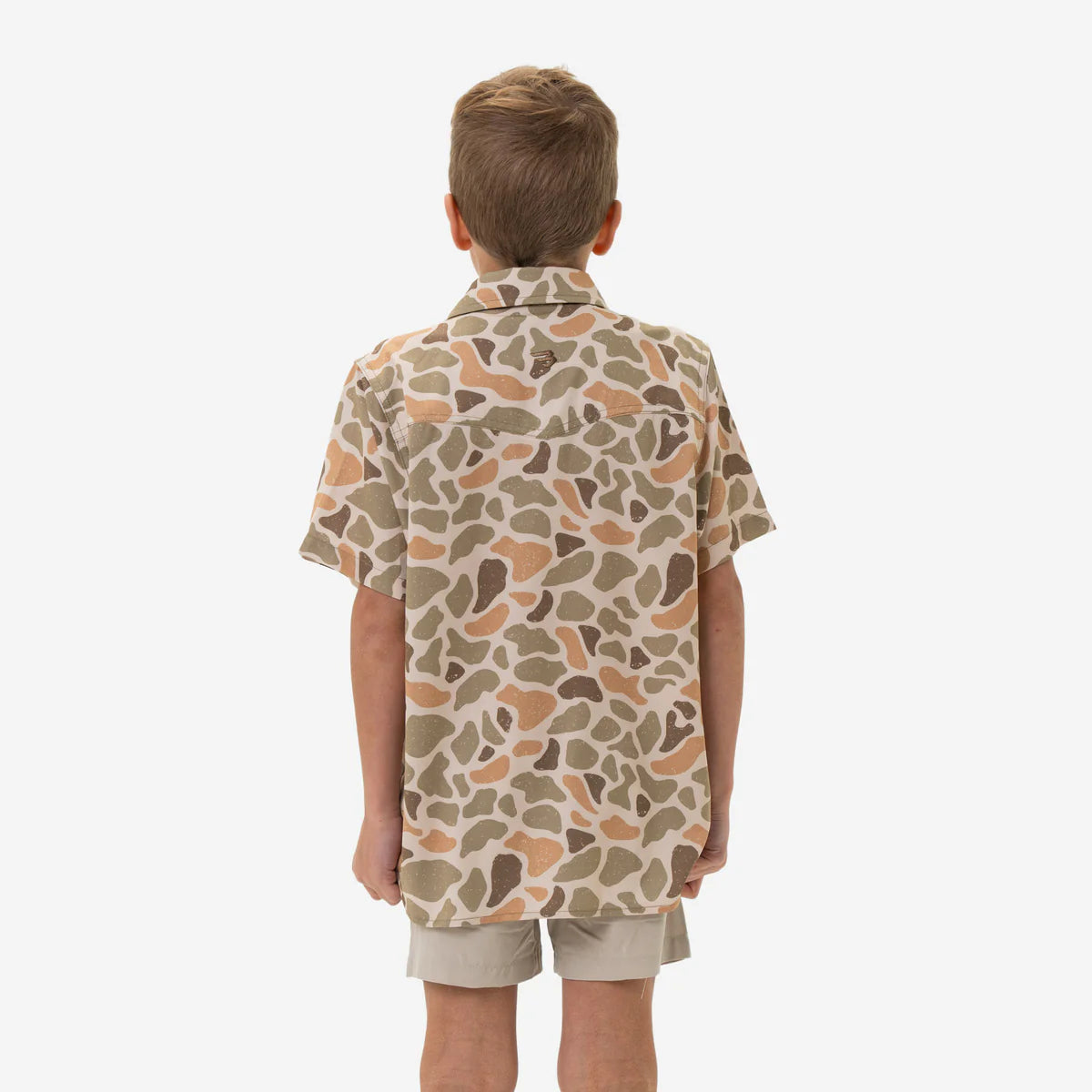 Youth Performance Western Shirt - Venado Camo