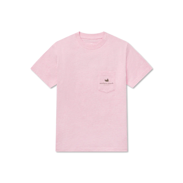 Youth Duck Originals Tee - Camo- Washed Pink