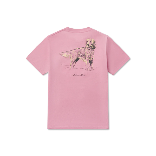 Youth Golden Days Tee- Cherry Blossom
