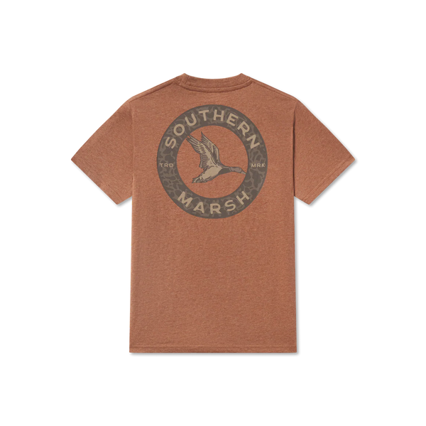 Youth Inflight Camo Tee - Washed Walnut