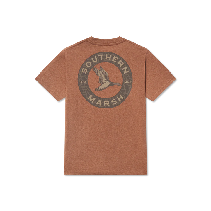 Youth Inflight Camo Tee - Washed Walnut