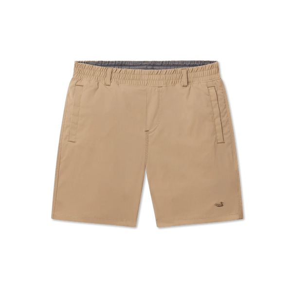Youth Billfish Lined Performance Shorts - Field Khaki
