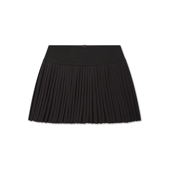 Youth Jane Pleated Active Skirt - Black