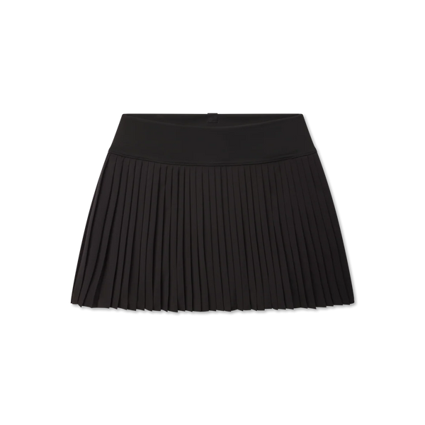 Youth Jane Pleated Active Skirt - Black