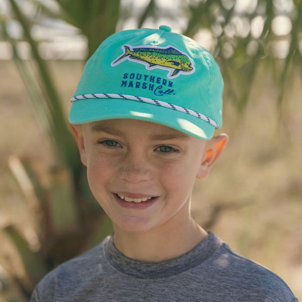 Youth Ensenada Mahi Rope Hat - Bimini