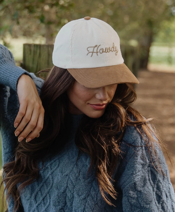 Corduroy Cap - Parchment
