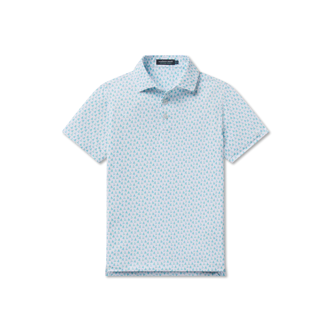 Youth Flyline Performance Polo - Antigua Blue Regatta