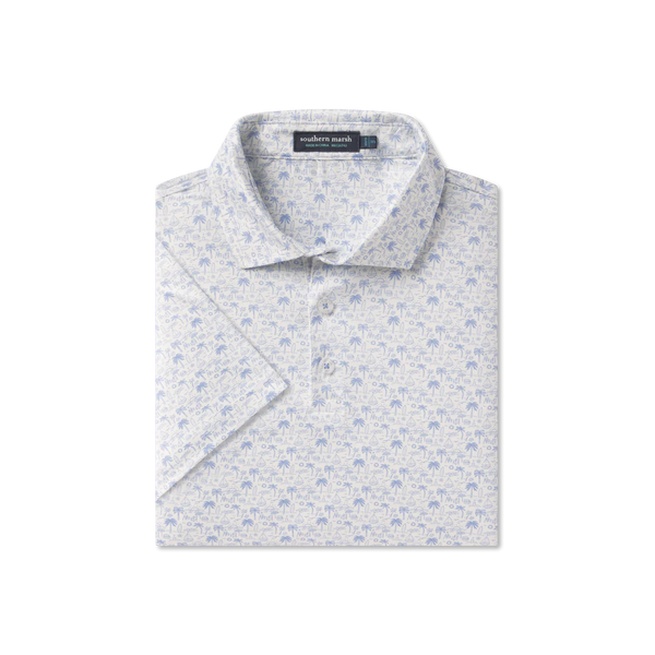 Youth Flyline Performance Polo - Summertime Blues