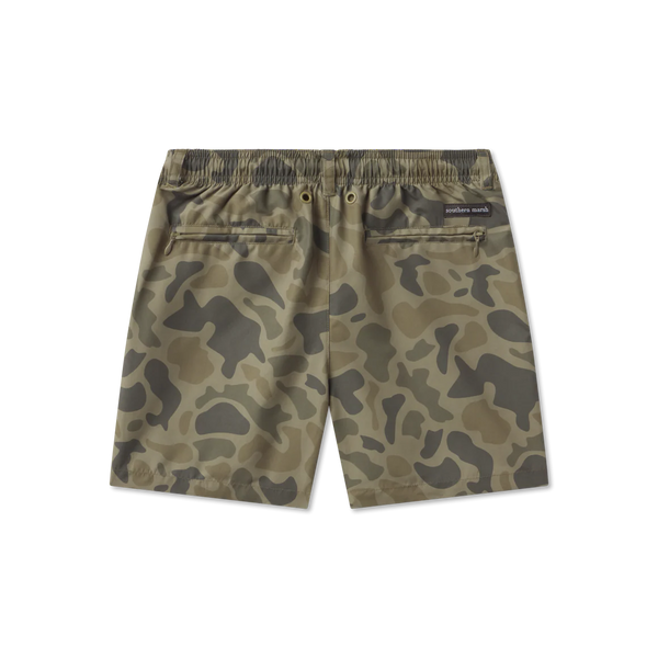 Youth La Costa Lined Swim Trunk - Stone Dark Brown