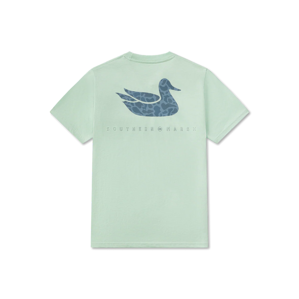 Youth SEAWASH Tee - Retro Duck Originals - Seafoam