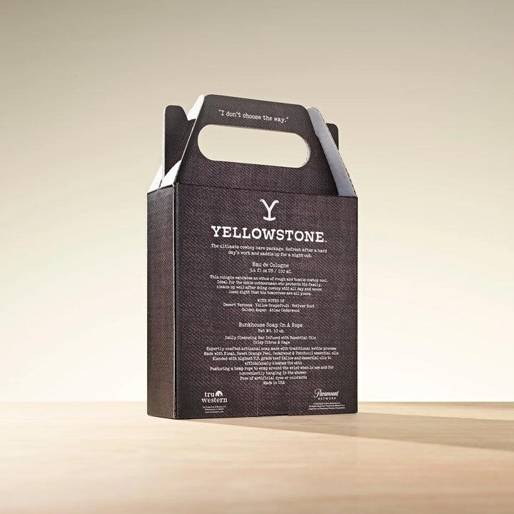 Yellowstone Fragrance & Grooming Set