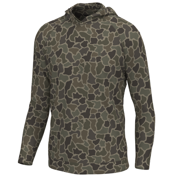 Youth Hemlock Hoodie - Brush Camo