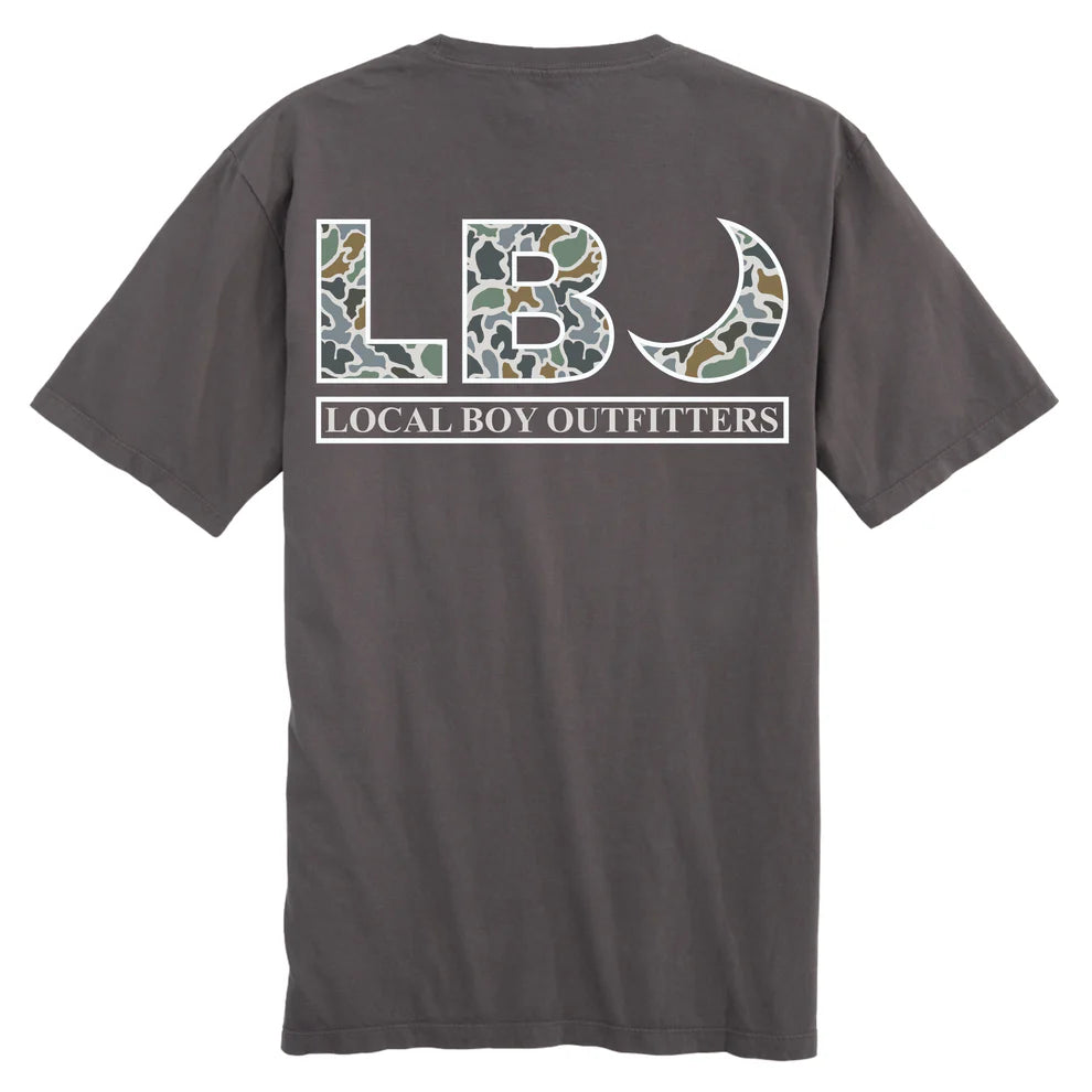 Youth LBO Bluff Tee - Thunderhead Grey