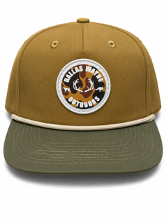 Outdoors PVC Circle Patch Hat - Old School Camo - Stuttgart