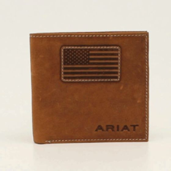 Bifold Flag Patch Logo Wallet