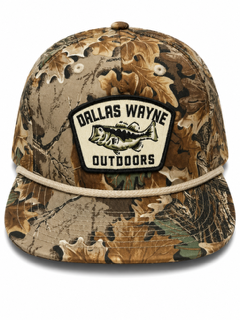 Dallas Wayne Field Hat - Bass Patch - Realtree Advantage