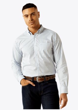 MNS Wrinkle Free Dezmond Fitted Shirt