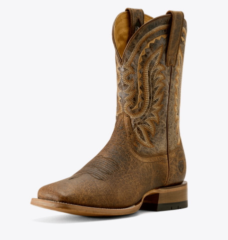 MNS Rock Ridge Wide Square Toe Western Boot