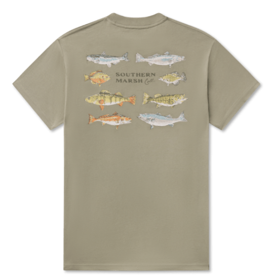 Southern Swimmers Tee - Green