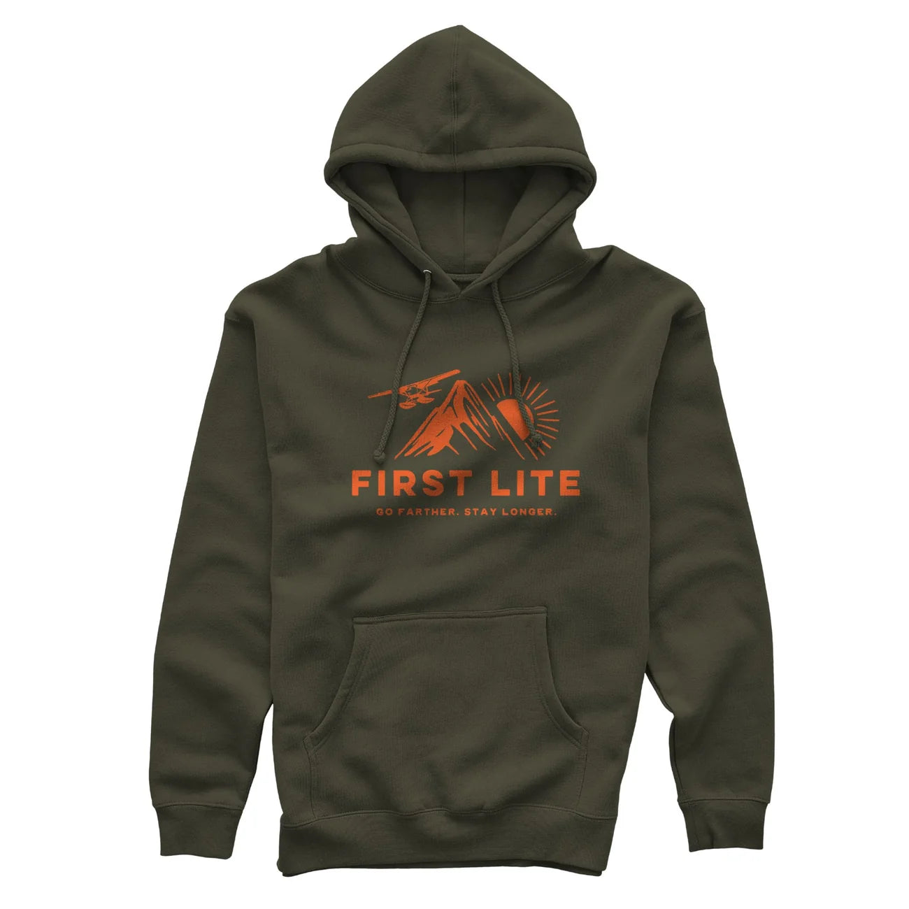 At First Lite 2.0 Hoody - Army Green