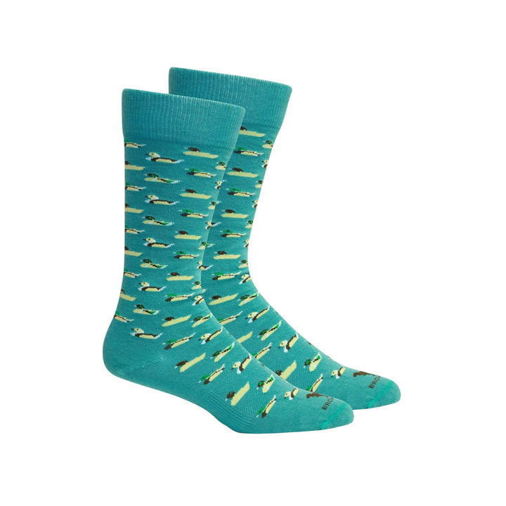 Currituck (Duck Decoys) Socks - Teal