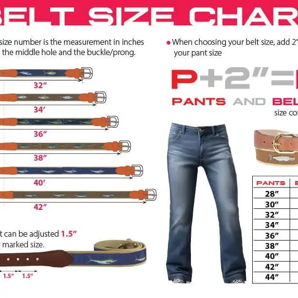 Ribbon Belt - Navy Biillfish Slam