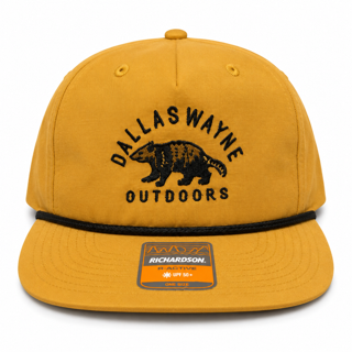Dallas Wayne Field Hat - Possum - Biscuit & Black