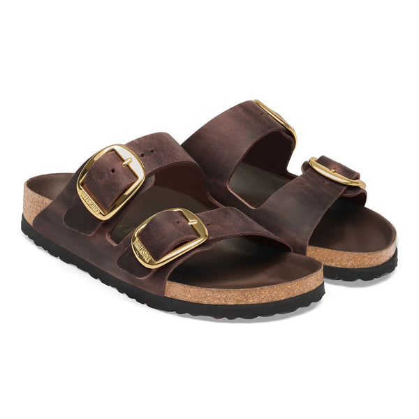 Arizona Big Buckle Oiled Leather - Habana