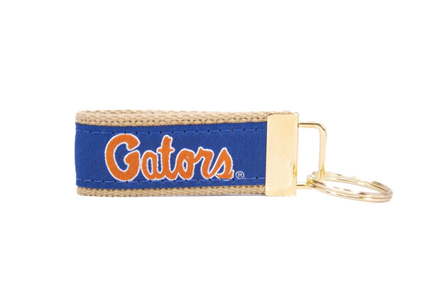 Ribbon Key Fob - Florida Gators