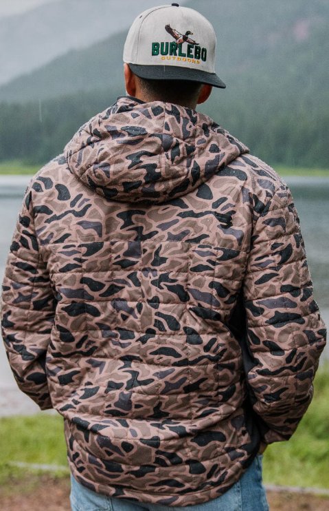 Puffer Jacket- Gauge Camo