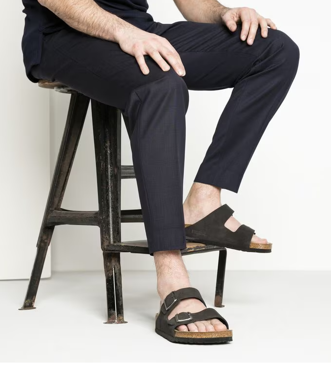 Arizona Soft Footbed Suede Leather - Velvet Gray