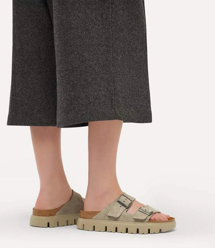 Arizona Chunky Suede Leather - Taupe Tonal