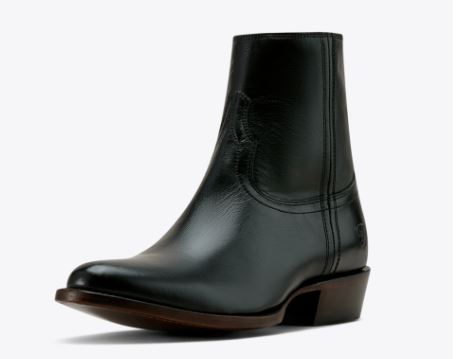 Men's Barrett Western Boot - Ink Black