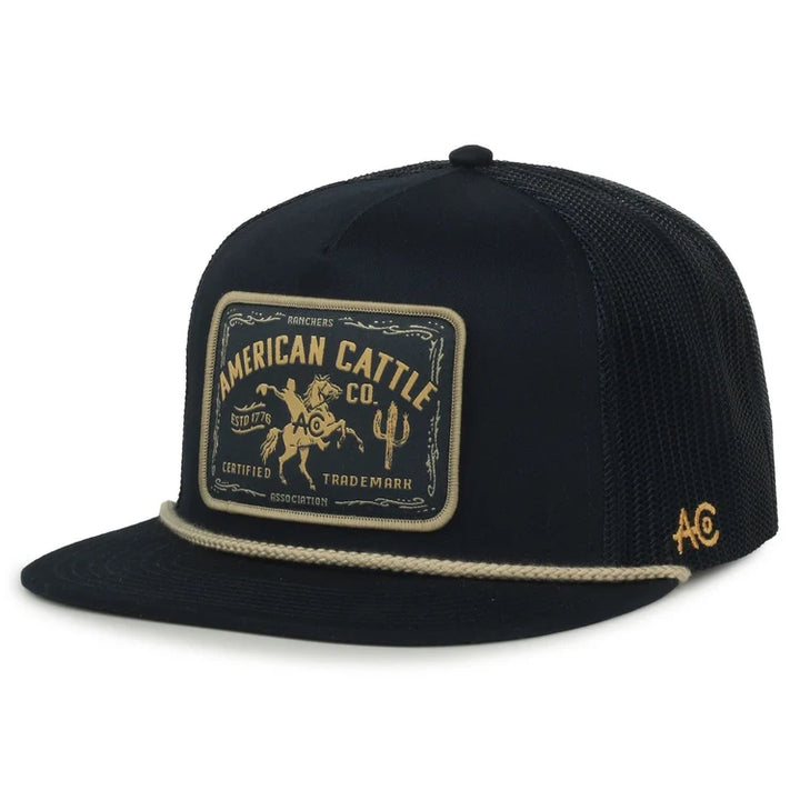 Bucking Horse Hat - Navy