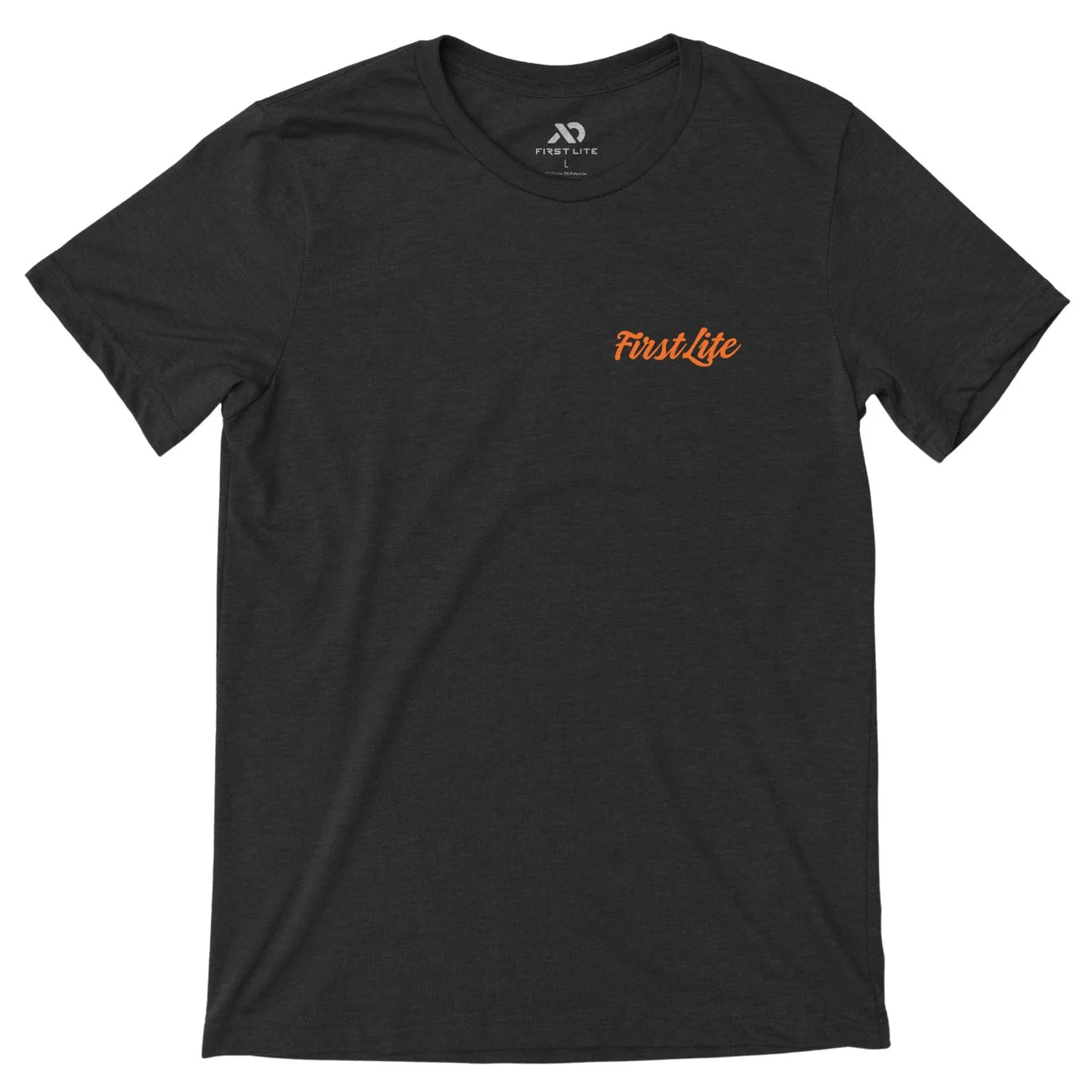 Bugle Badge T-Shirt - Dark Gray Heather