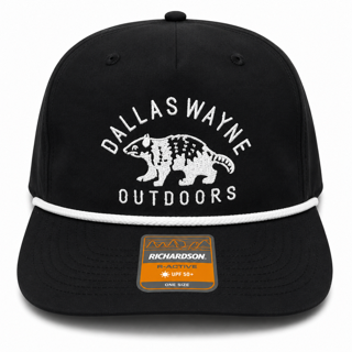 Dallas Wayne Field Hat - Opossum - Black