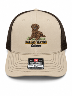 Dallas Wayne Outdoors Golden Hat - Khaki & Brown