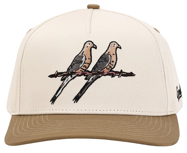 Dove Hat - Cream/Tan