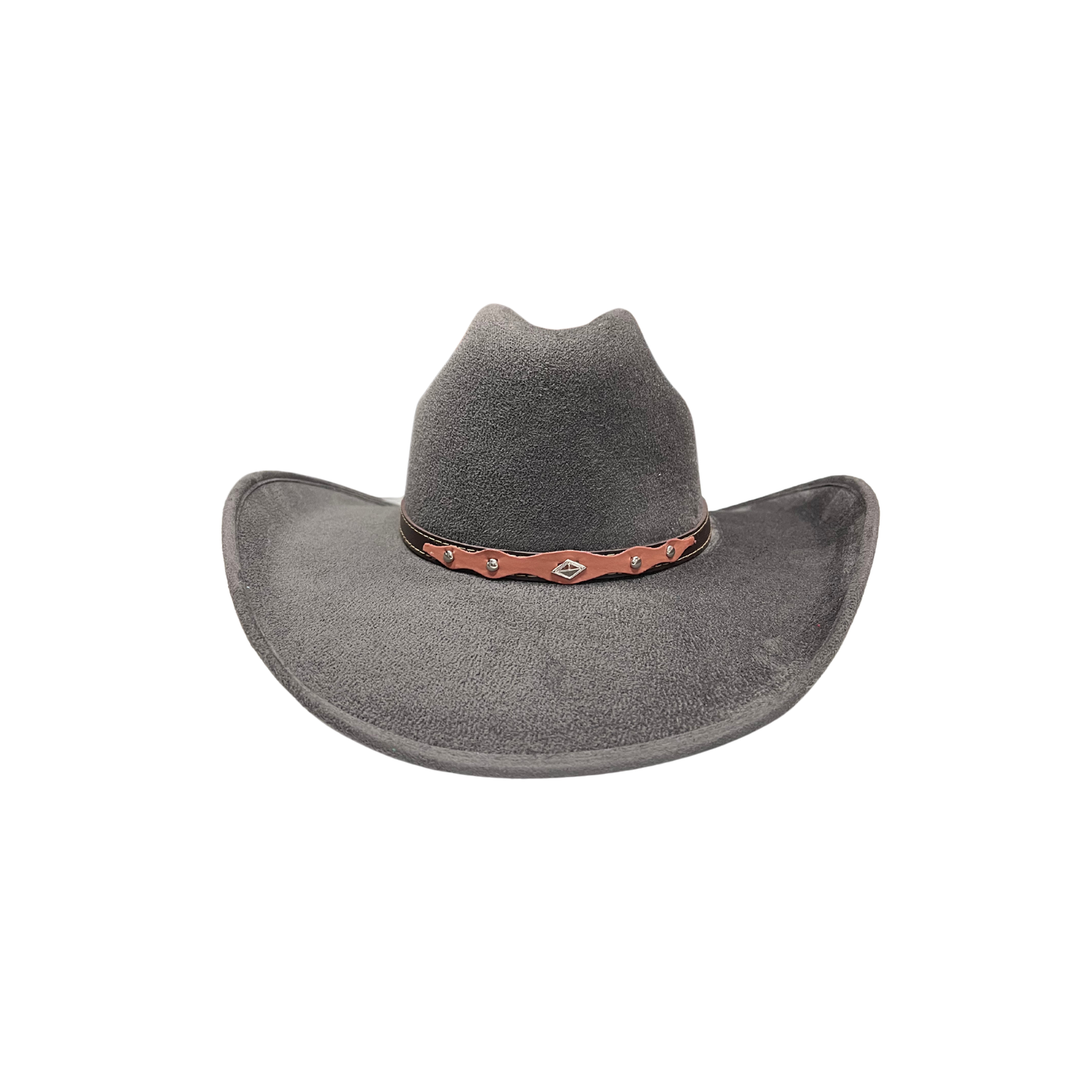 Unisex Vegan Suede Western Cowboy Hat