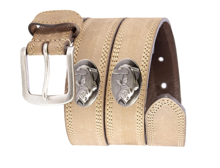 Crazyhorse Light Brown Belt - Bass
