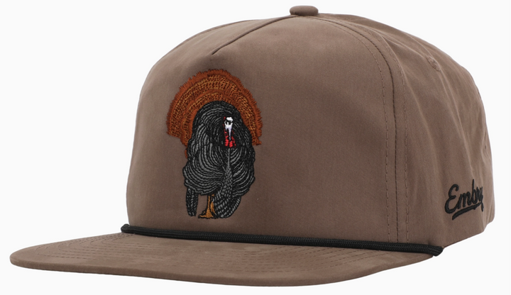 Brown Turkey Rope Hat