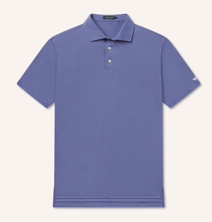 Santa Clara Performance Polo- Mountain Purple