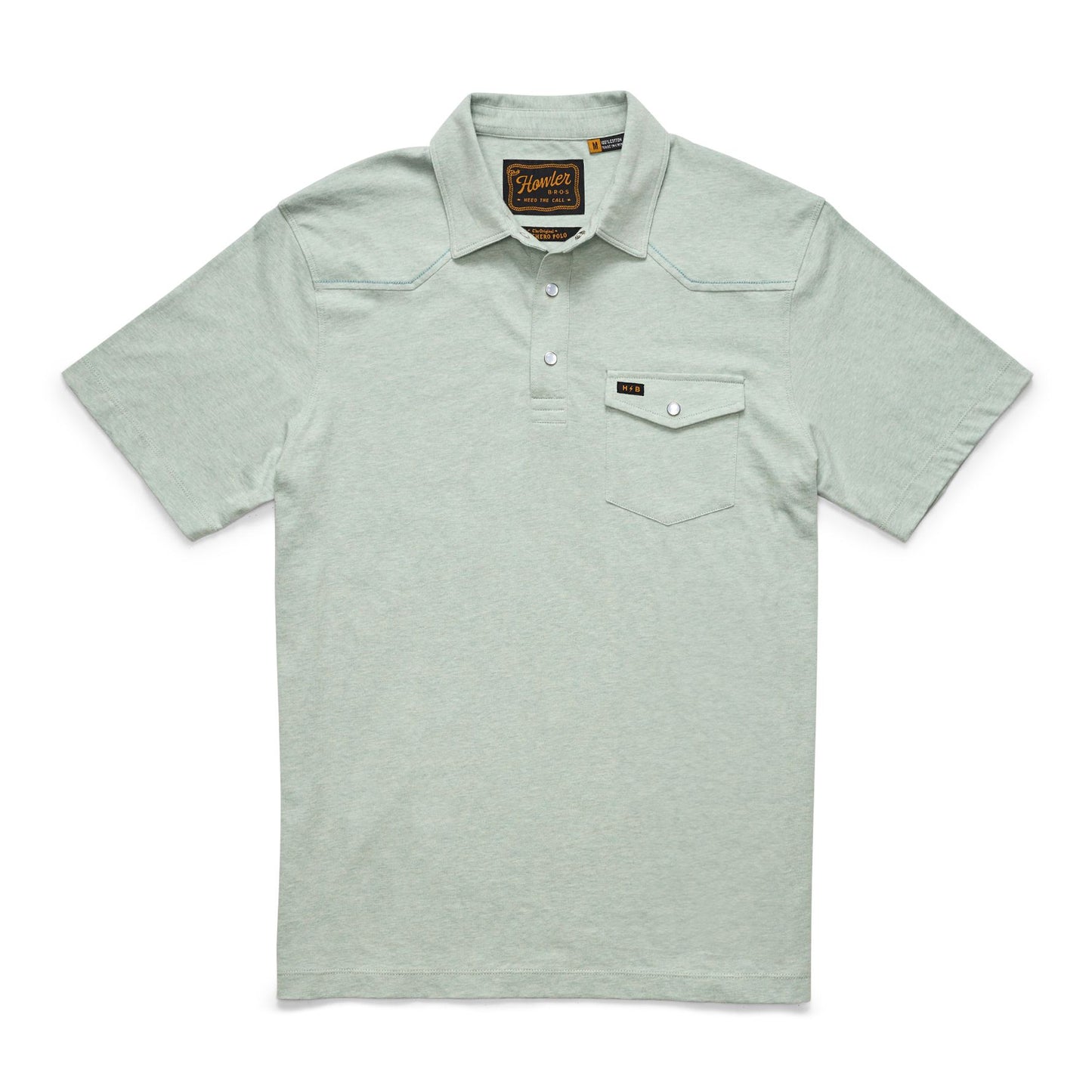 Ranchero Polo - Seafoam