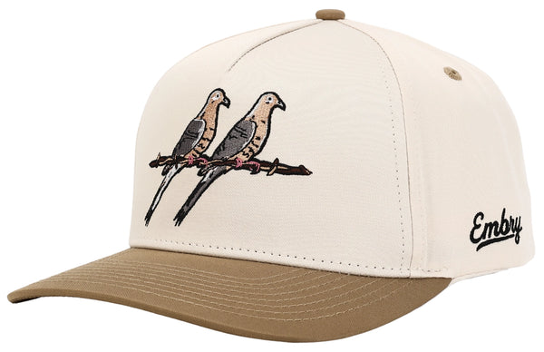 Dove Hat - Cream/Tan